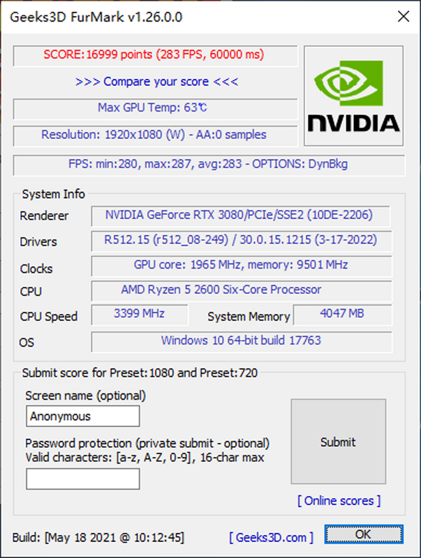 Mllse RTX3080-10G-GAMING placa gráfica gddr6x 320bit 8pin + 8pin 1440-1710mhz 19gbps directx 12 placa de vídeo rtx 3080 para computador desktop