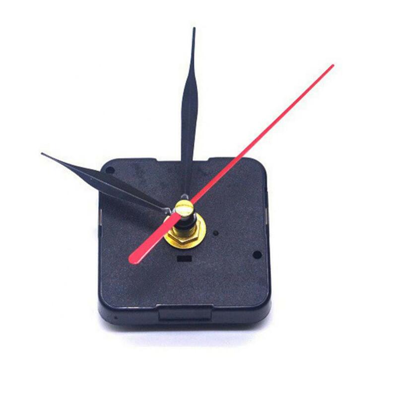 Jam Diy dekorasi Diy, bagian jam Quartz Aksesori jam perbaikan, Set komponen Aksesori gerakan 12mm senyap