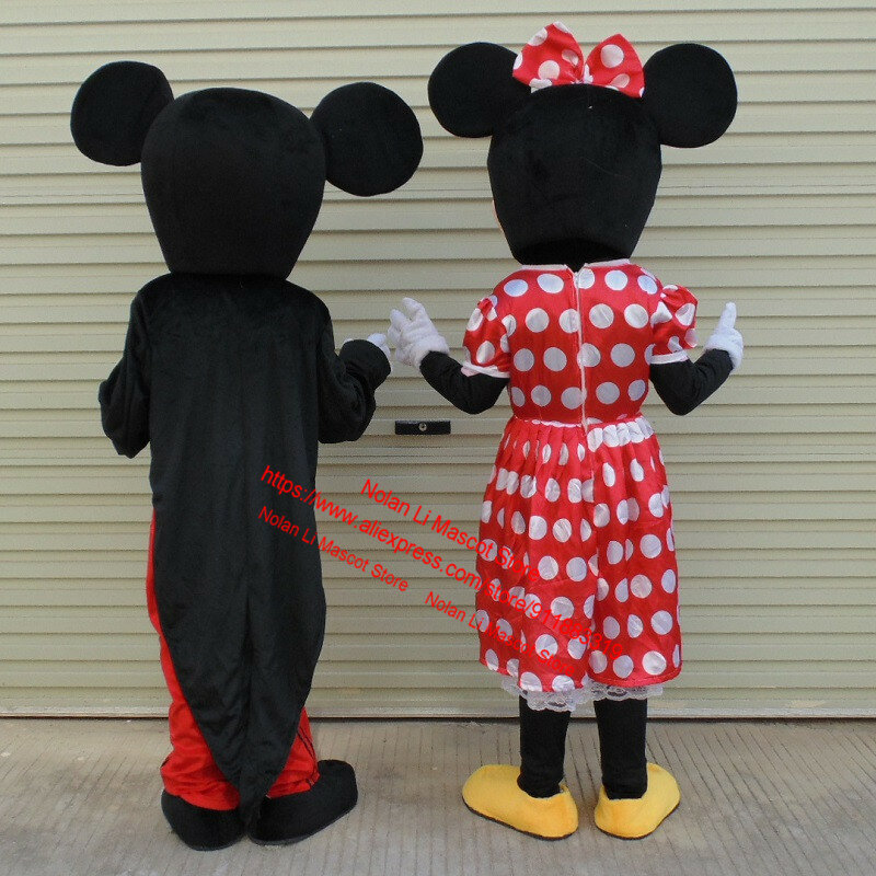 Hot Sale Mouse Mascot Costume Animal Cartoon Suit Role Play Advertising Game Props Mask Activity Birthday Party Holiday Gift 012