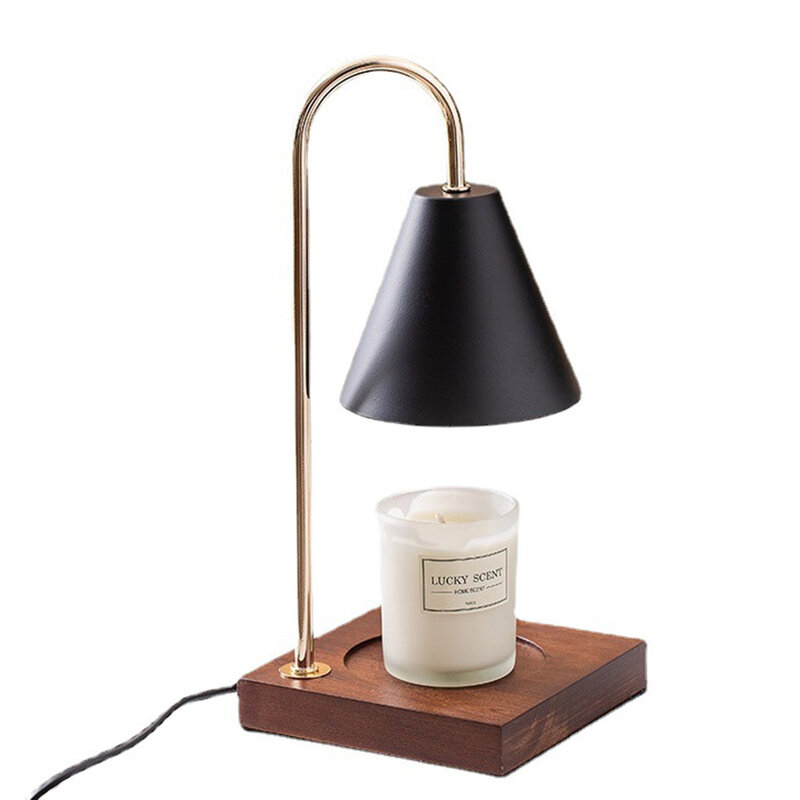 Elektrische Kaars Warmer Lamp Melt Wax Geur Brander Aromatherapie Tafel Lichten Verstelbare Schakelaar Tafellamp Us/Eu Plug