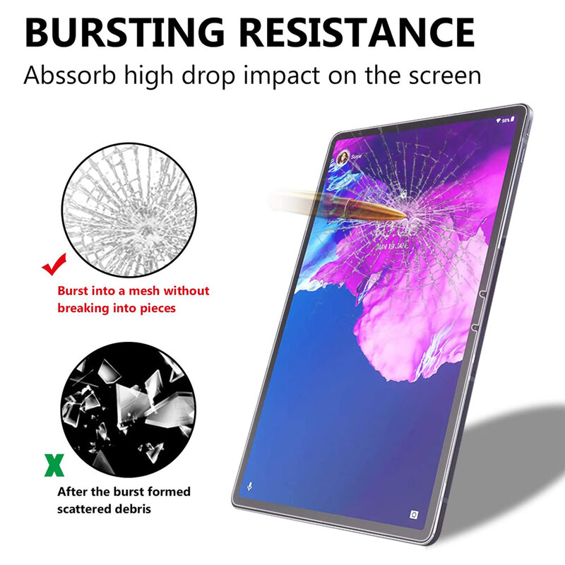 New 11.5 Inch For Lenovo Tab P11 Pro TB-J706F / N 11.5 2020 Screen Protector, Tablet Protective Film Anti-Scratch Tempered Glass
