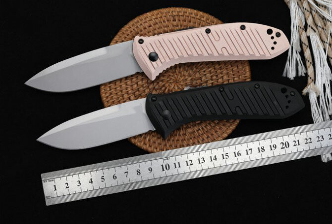 Alta dureza faca dobrável bm 5700 lâmina de lavagem de pedra ao ar livre bolso militar knivessurvival segurança-defender Tool-BY31