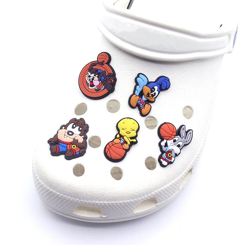 1pcs PVC Shoe Charms for Croc Shoe Classic Cartoon Original Ornaments Sneakers Accessories Decorations Kids Gift Wholesale