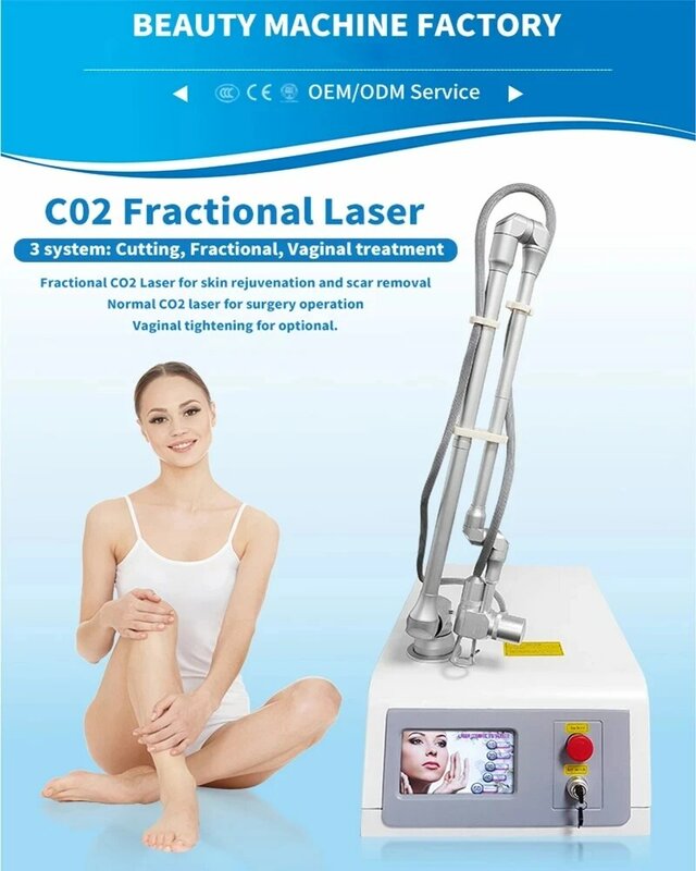 Máquina láser co2 para eliminación de cicatrices, dispositivo de alta calidad para rejuvenecimiento de la piel, tratamiento para acné y estiramiento de la piel, 2022