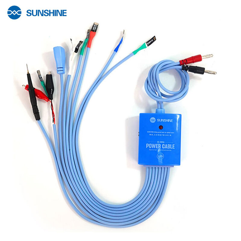 Cable de alimentación dedicado SS-905A Sunshine V7.0, Cable de prueba de alimentación CC, Cable Flexible FPC para reparación de placa base de teléfono