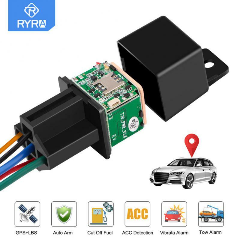 RYRA-Mini rastreador GPS para coche Micodus MV730, relé, diseño oculto, corte de combustible, localizador GPS, 9-95V, vibración, alerta de exceso de velocidad, aplicación gratuita PK