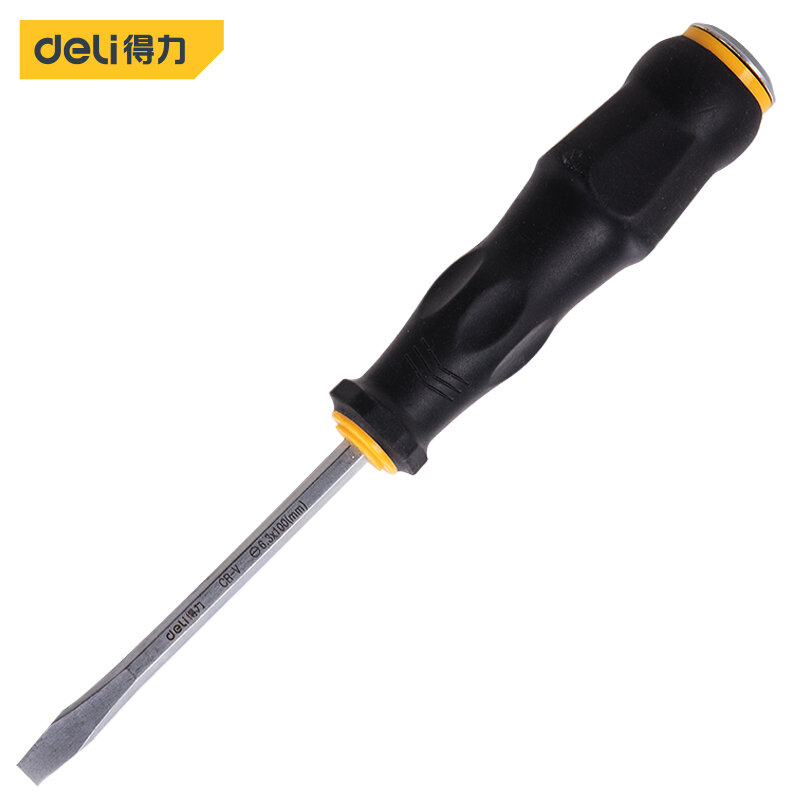 Deli Threading Screwdriver Tapping Screwdriver Cross Word Industrial Grade Multifunctional Screwdriver with Magnetic