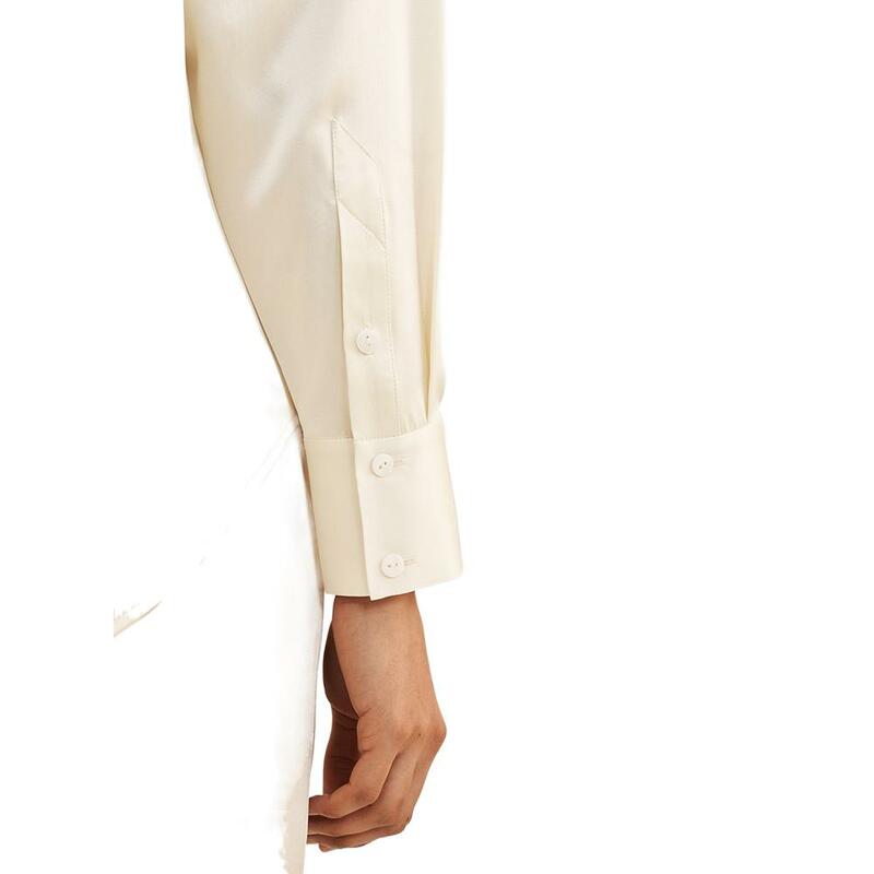 Пижамный комплект Женский из шелка и атласа, в стиле оверсайз