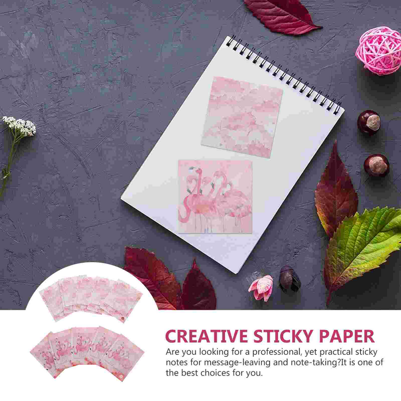 10 Pcs Convenient Girly Fresh Style Note-taking Papers Sticky Papers for Writing