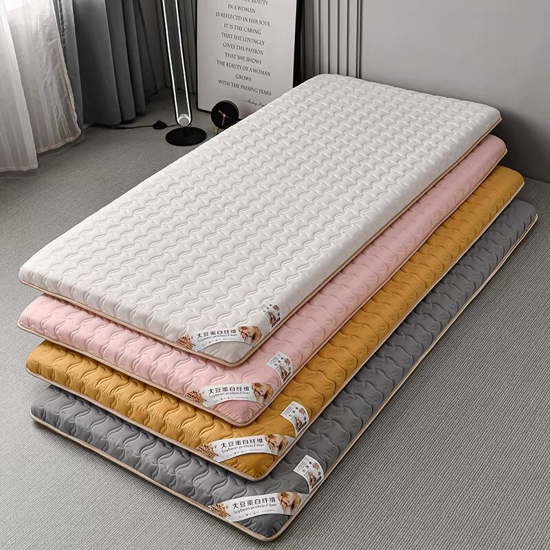 Mattress Elastic Cushion Home Foldable Soft Comfortable Student Dormitory Single Double Tatami Sleeping Pad Spring Autumn Mat