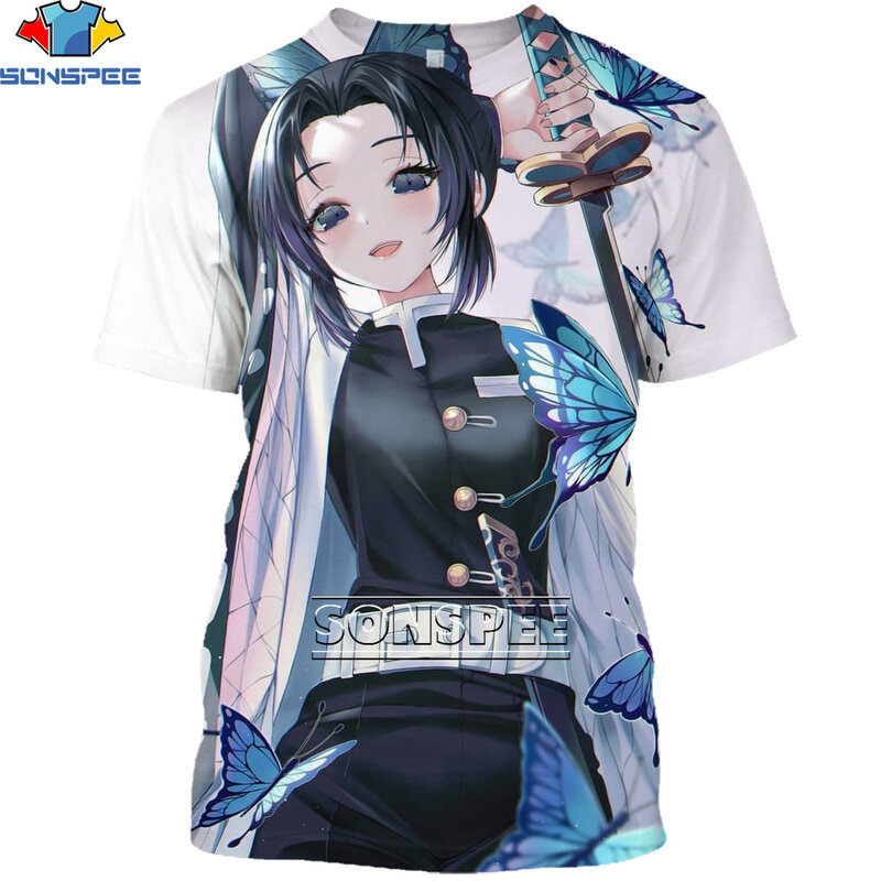 Camisetas De Kimetsu No Yaiba para hombres y mujeres, ropa de calle con estampado 3d de Anime japonés, Punk, Harajuku, de verano, 2022
