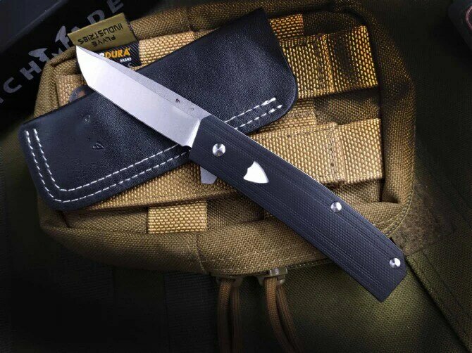 Mini cuchillo plegable táctico BM 601, de alta dureza, hoja 440C, mango G10, cuchillos de bolsillo de seguridad para acampar
