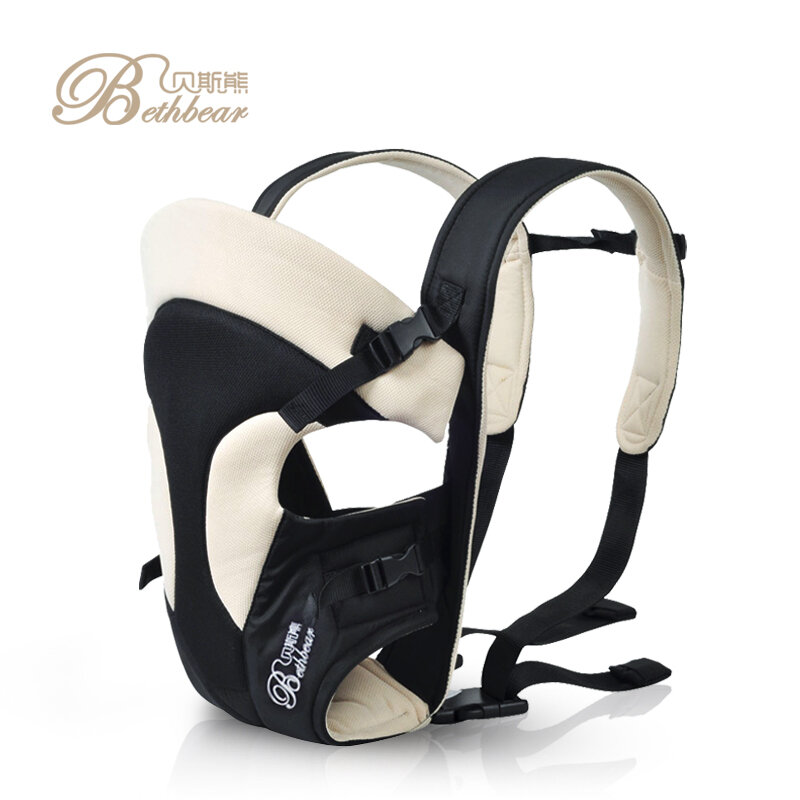 Porte-bébé kangourou 4 en 1 pour bébé 0-24 M, transport frontal, sac à dos respirant, populaire, sac à dos à bandoulière avec pochette enveloppante