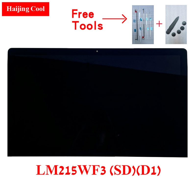Baru LCD LM215WF3 SD D1 SDD1 SD D2 D3 D4 LM215WF3 SSD5 untuk iMac 21.5 "2012 2013 2014 A1418 2K MD093 MD094 ME086 087
