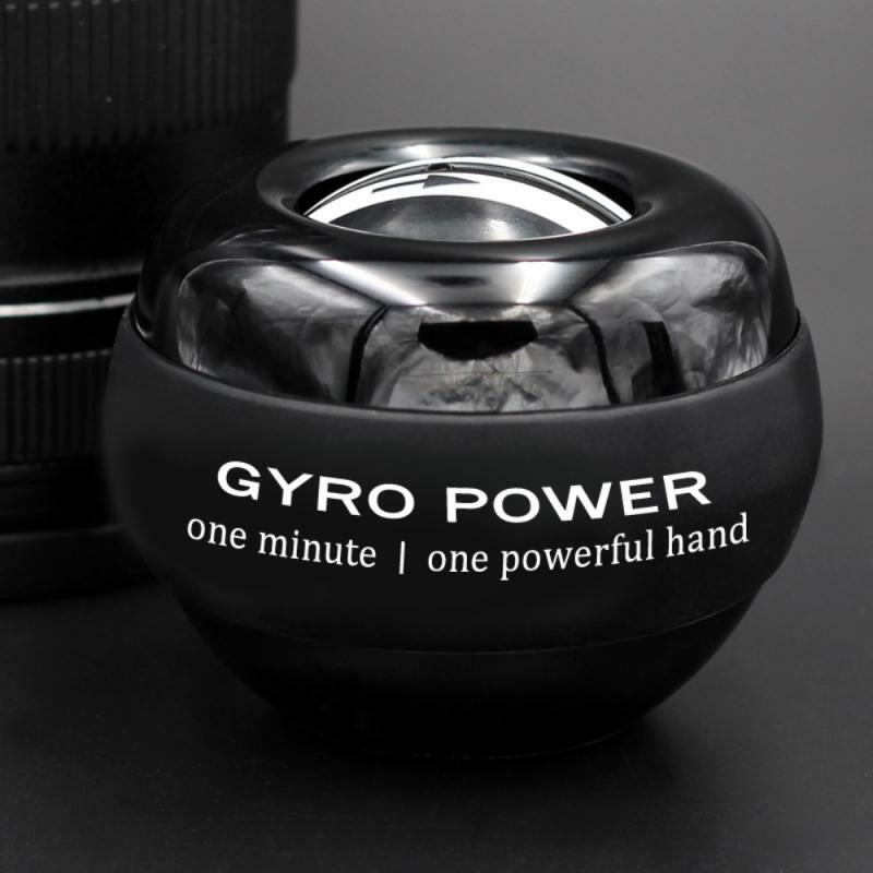 Giroscópico powerball auto-partida gama de autostart gyro power pulso bola braço mão força muscular trainer equipamentos de fitness