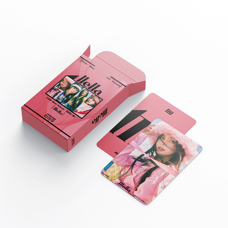 54Pcs/Set Kpop Photocards Mamamoo Postcards Kpop Girls Lomo Card New Album Photo Cards HD Korean Idol Group Fans Collection Gift