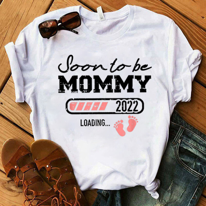 Camisa da mamã para a mulher y2k estético dos desenhos animados t-shirts do dia das mães camisetas kawaii