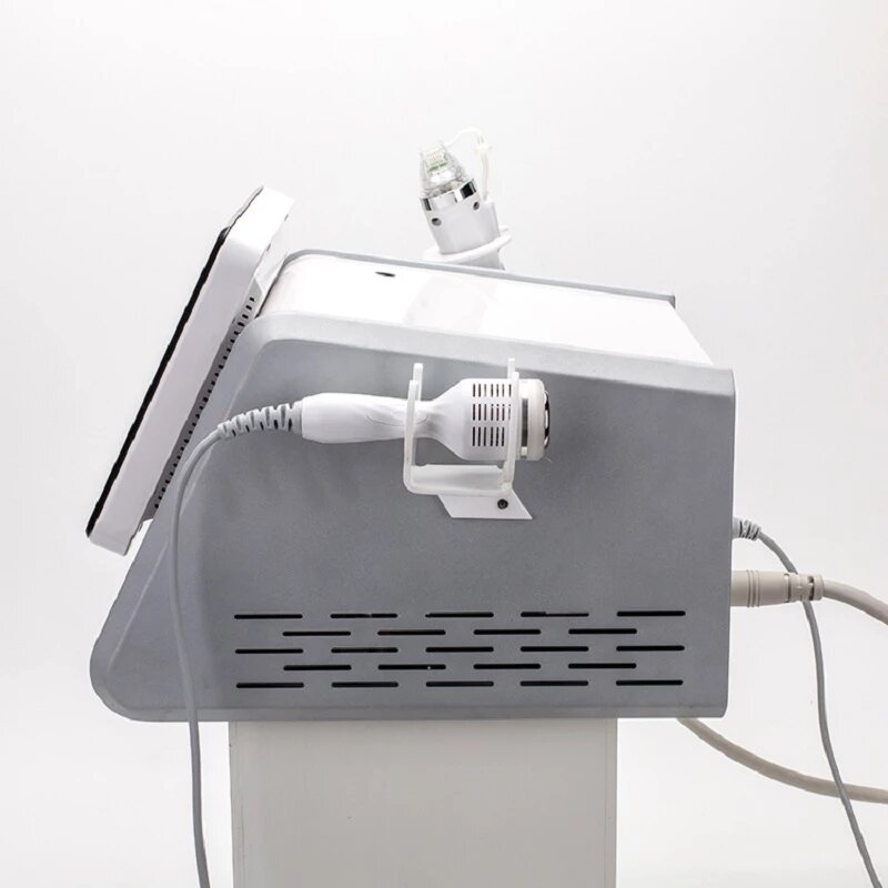 Фракционный радиочастотный аппарат с прохладной ручкой, 2 в 1, для удаления шрамов от морщин, стимулирующий электрочастоту CE