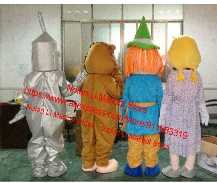Hohe-Qualität Erwachsene Netter Junge Und Mädchen Maskottchen Kostüm Cartoon Anzug Rolle-Spielen Geburtstag Party Spiel Werbung Karneval 1290