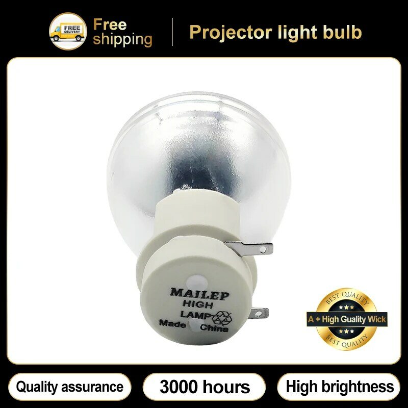 Alto brilho lâmpada do projetor 5j.j0705.001 para benq mp670 w600 w600 + projetor