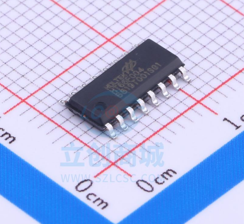 Pacote ht66f004 sop-16 microcontrolador genuíno original novo (mcu/mpu/soc) ic chip
