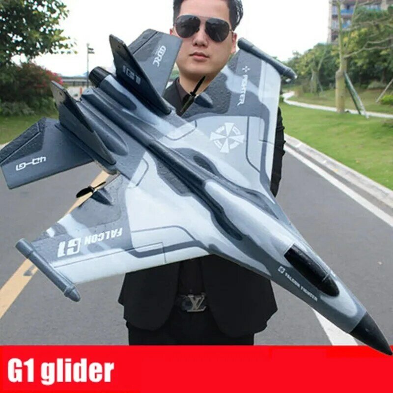 ใหม่ G1 Drone Glider เริ่มต้น Profesional 3ช่อง RC เครื่องบินเครื่องบินรีโมทคอนโทรล Hand โยนเครื่องบินโฟมไฟฟ้ากลา...