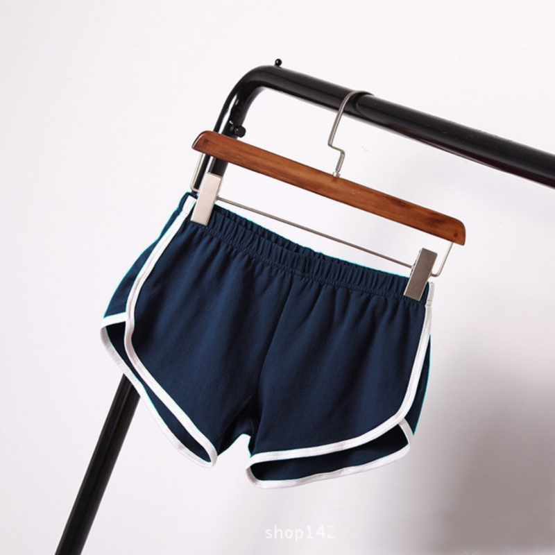 Pantalones cortos deportivos para mujer, Shorts informales, holgados, para el hogar