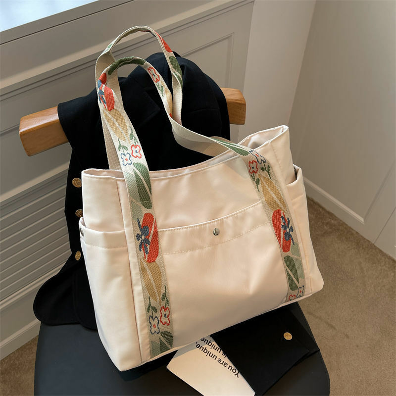 Oxford Cloth Waterproof Women Crossbody Bag Nylon  Large-capacity Bag Tote Handbag  Commuter Shoulder Messenger Bag
