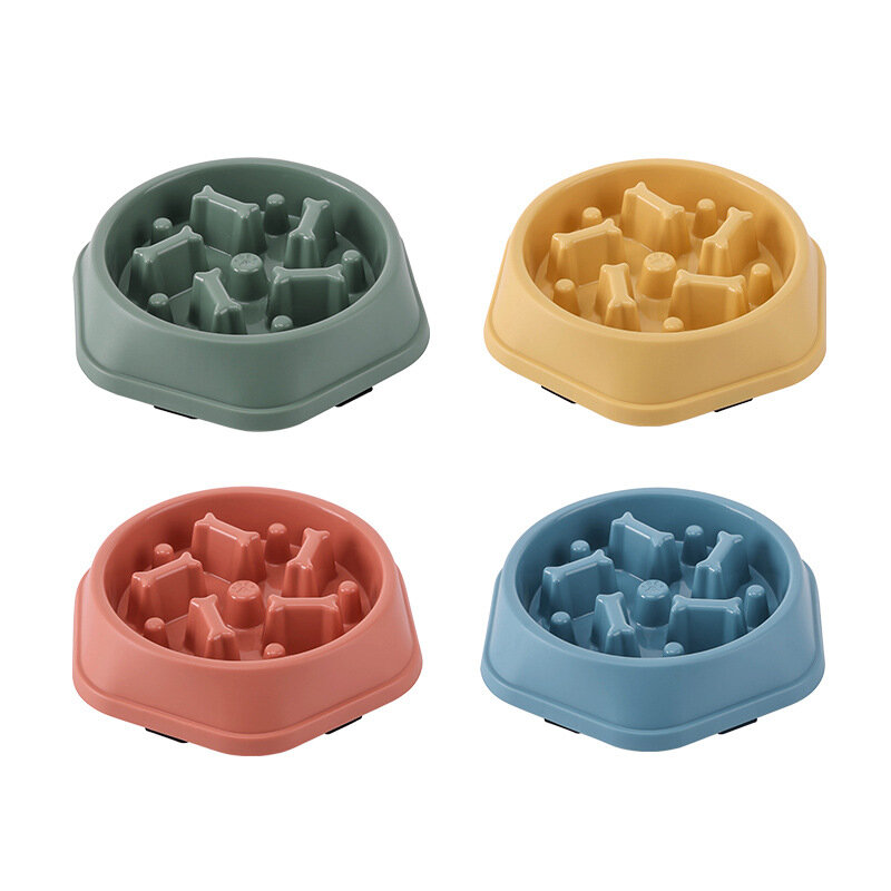 Quality Dog Bowl Slow Feeder Durable Eco-friendly Nonslip Slow Feeding Pet Bowl Feeder For Small Medium Large Dogs Puppy Eating
