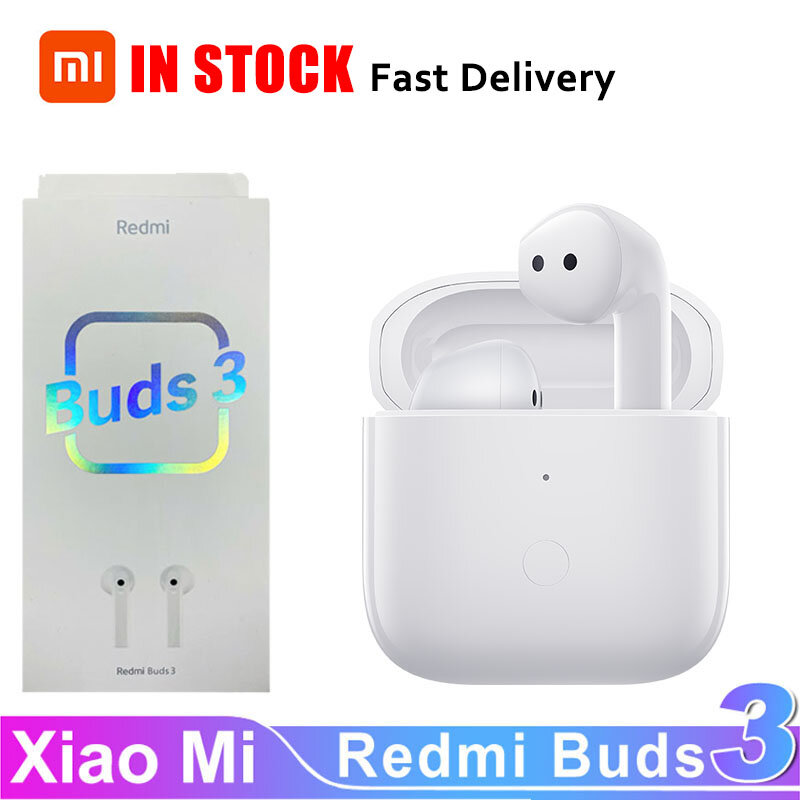 Xiaomi-auriculares inalámbricos Redmi Buds 3, audífonos originales con Bluetooth 5,2, TWS, impermeables IP54, cancelación de ruido