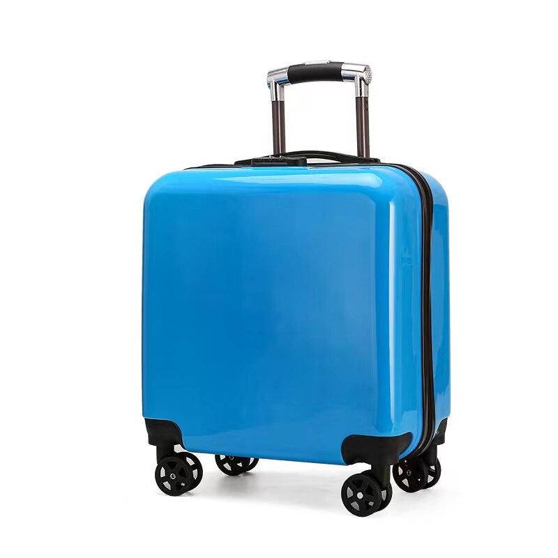 New Design Amazing Color 20 Inches ABS Material Unisex Spinner Wheels Boarding Case Travel Rolling Luggage