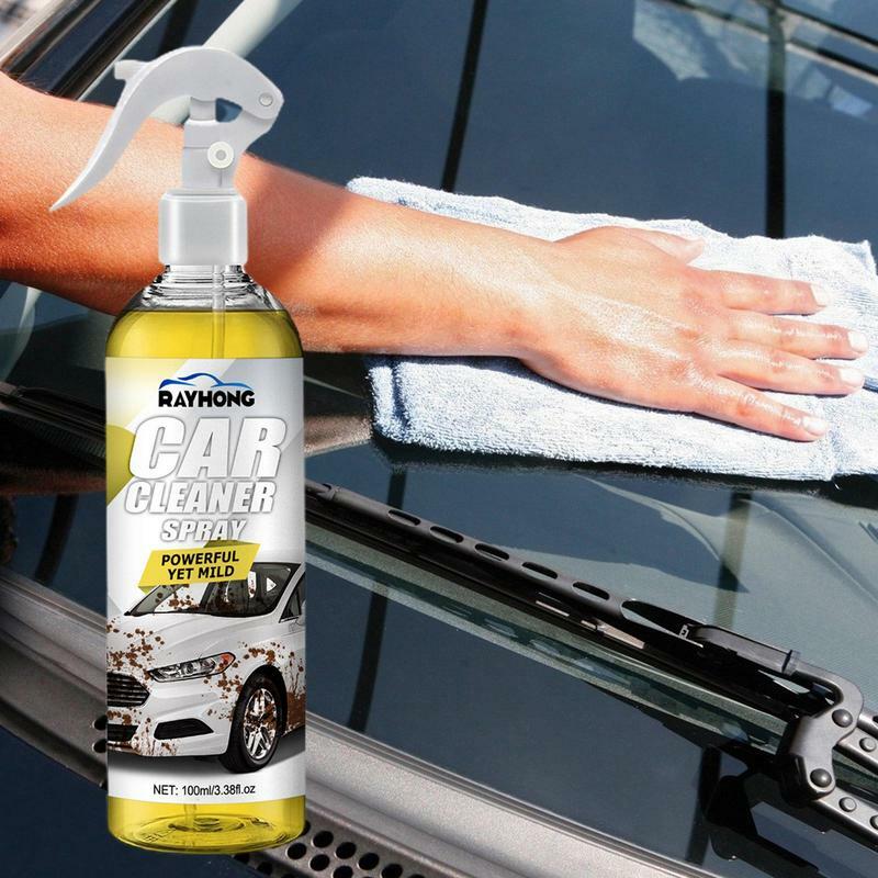 Spray nettoyant multi-usages pour sièges de voiture, nettoyant pour vitres, cuir, Anti-vieillissement, Anti-poussière, Agent de nettoyage de l'intérieur de la voiture