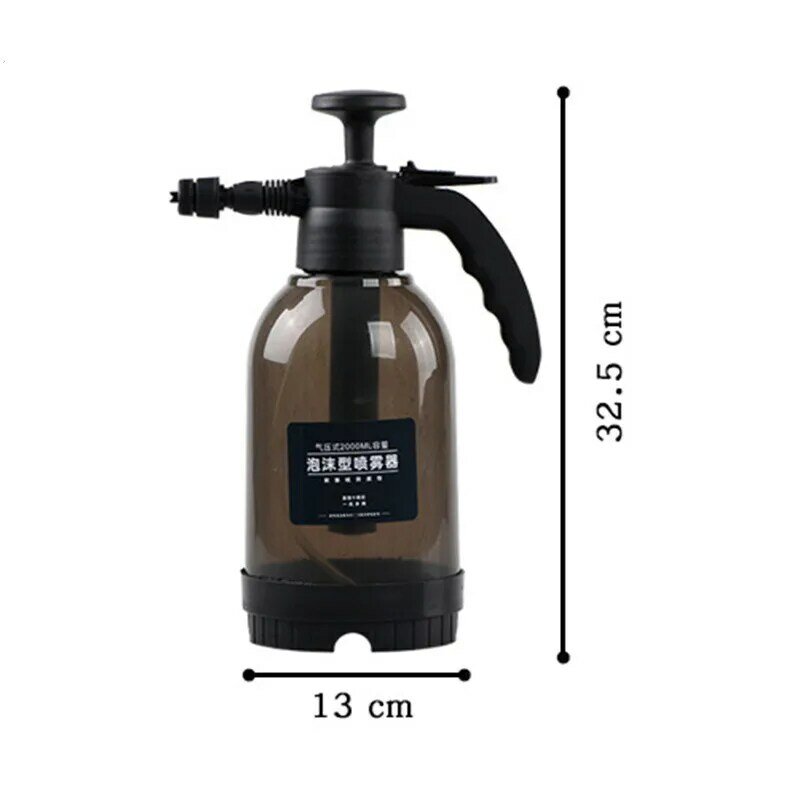 Espuma pulverizador lavagem de carro mão-realizada espuma rega pode pulverizador de pressão de ar plástico desinfecção garrafa de água ferramentas de limpeza de carro