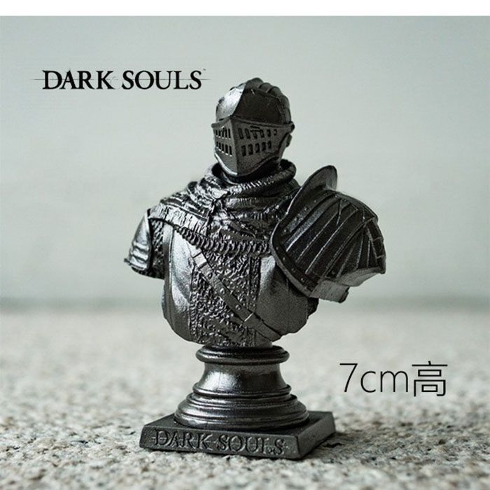 7ซม.PVC Dark Souls Mini ภาพครึ่งยาวอัศวินรูปเดสก์ท็อปเค้กเครื่องประดับตกแต่งสำนักงานเกม