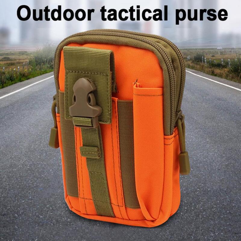 Bolsa táctica para deportes al aire libre, bolsas para teléfono móvil de bolsillo para acampar y escalar, herramientas de supervivencia de caza del ejército de emergencia