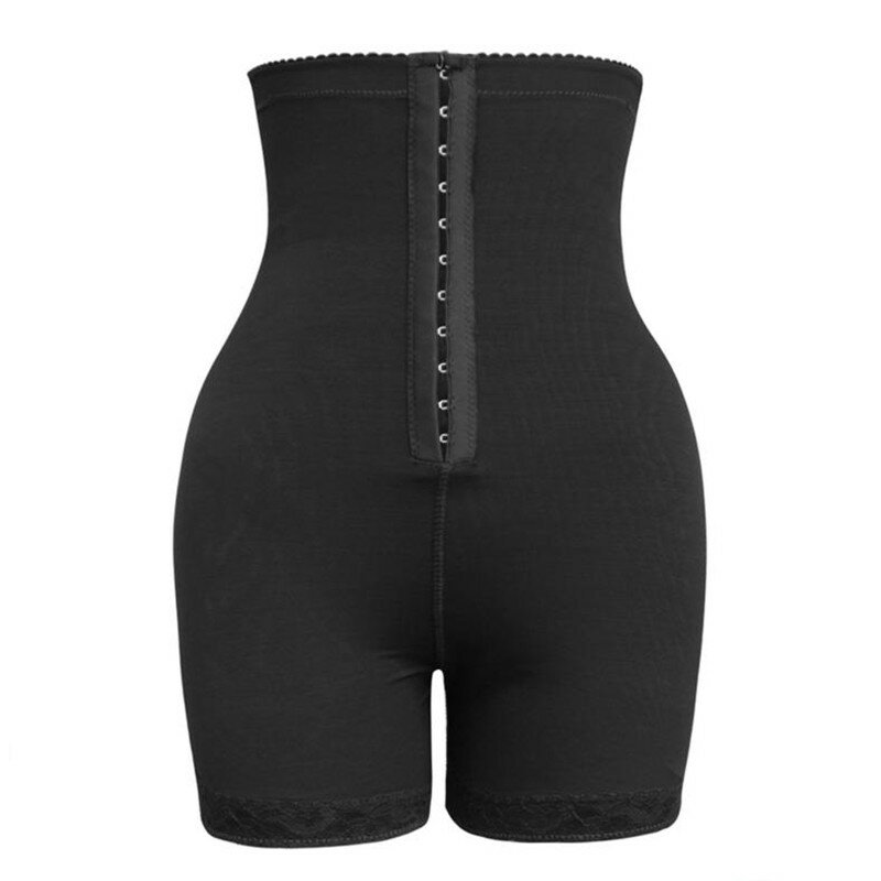 Shapewear calcinha de controle de barriga fina cintura alta trainer shaper do corpo feminino levantar bunda levantador com ganchos shorts S-6XL