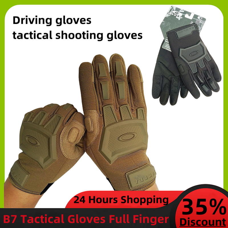 B7 Tactical Gloves Full Finger Force Training Fighting Rescue Anti-cut Mountaineering Outdoor Rock Climbing Downhill Rope Univer