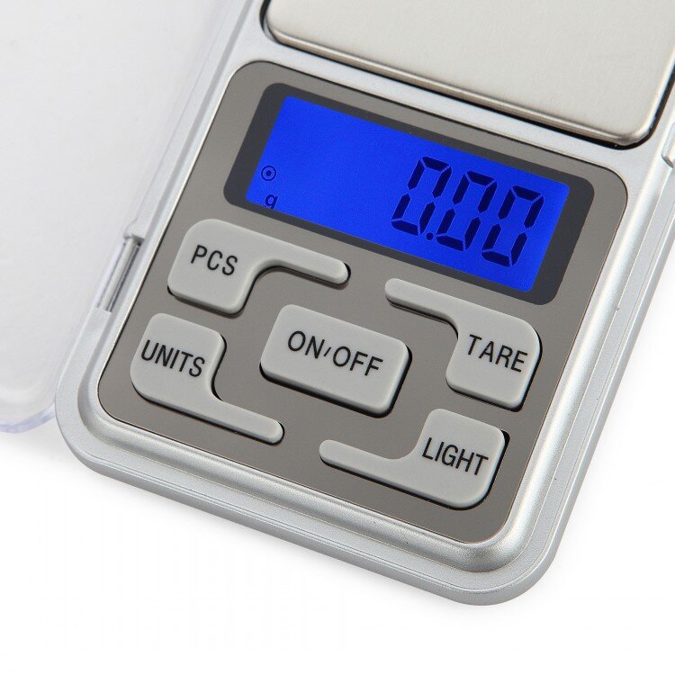 Mini balances de poche numériques, 100/200/300g, 0.1/0.01g, avec écran LCD, rétro-éclairage, pour bijoux