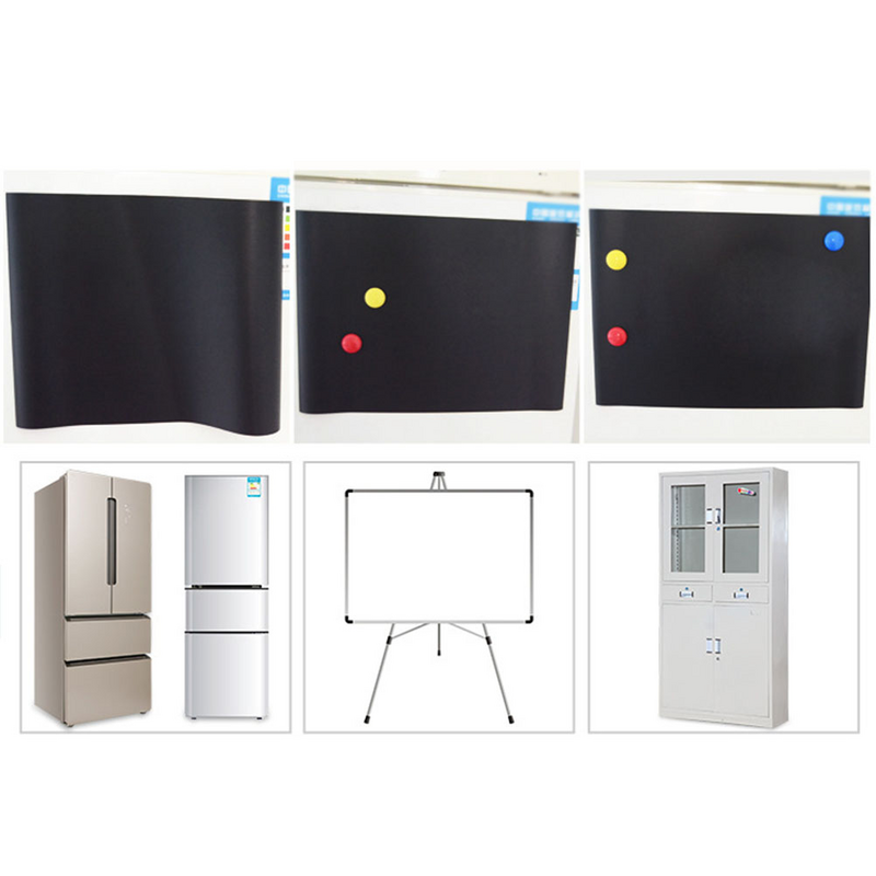 Magnetic Dry Erase กระดานดำแผ่น A3 Chalkboard สติ๊กเกอร์ติดผนังตู้เย็นกระดานดำ Planner Organizer Message Board สำหรับ