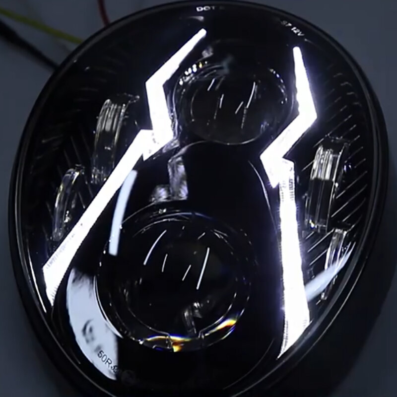 Dot ce zugelassener neuer LED-Scheinwerfer mit Positions licht für Softail 2018 2019 2020 Breakout 114 fxbr fxbrs Motorrads chein werfer