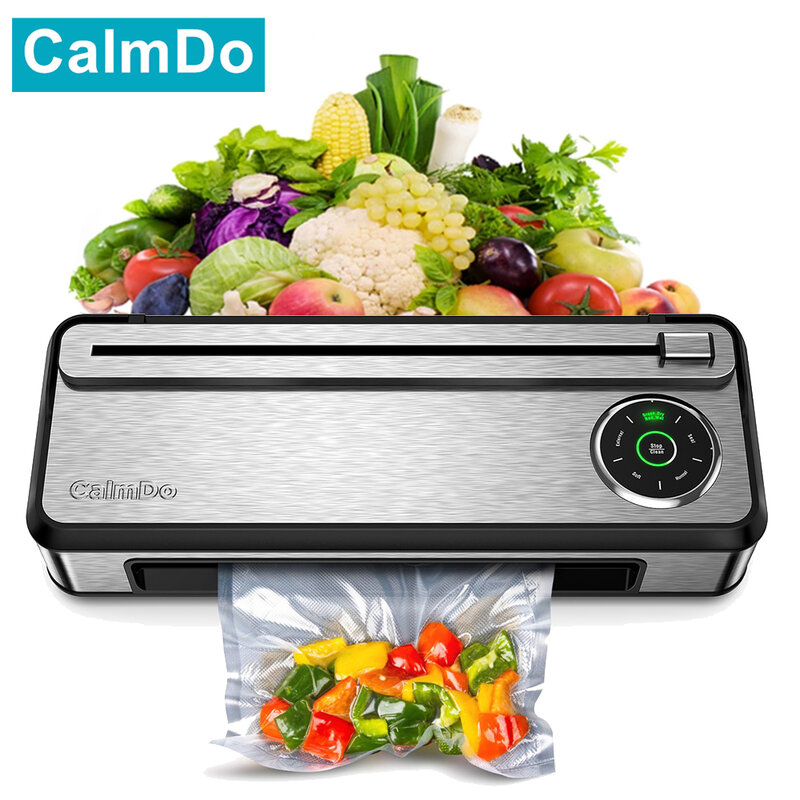 Calmdo-自動家庭用掃除機,商業用真空食品シーラー,ウェットおよび真空包装機