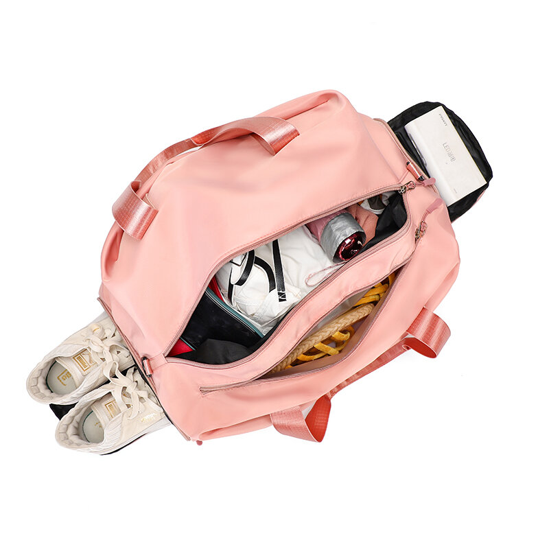 Дорожная сумка YILIAN для сухой и влажной сушки, портативная вместительная Легкая спортивная сумка для фитнеса с короткими ручками
