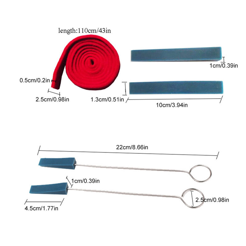 6 sztuk profesjonalny zestaw tuningowy fortepian Tuner naprawa narzędzia w tym regulowany młotek klucz gumowy wycisza uchwyt Temperament Strip