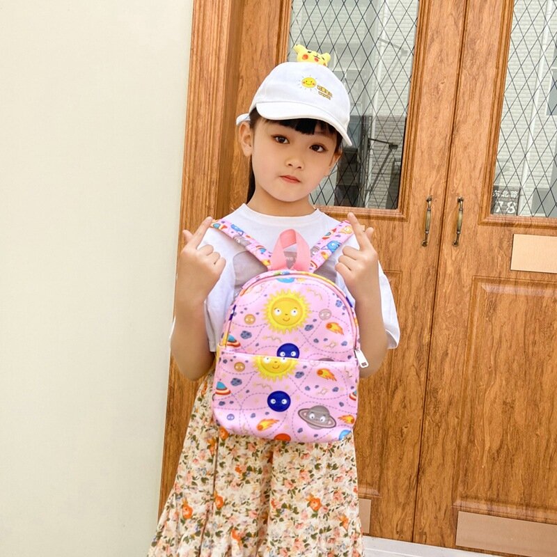 Cute School Bag Kindergarten Children Schoolbag The 3-5-6 Year Old Baby Girl Cartoon Little Boy Bag Backpack Mochila Femenina