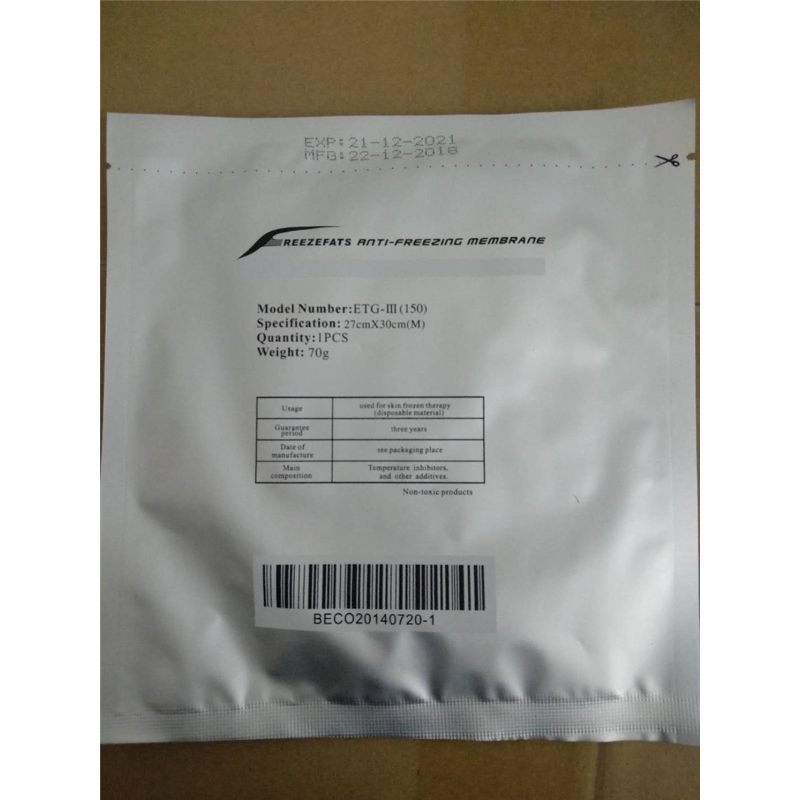 50pcs Anti Freeze Membranes Cryo Pad Bag Antifreeze Membran For Cold Therapy
