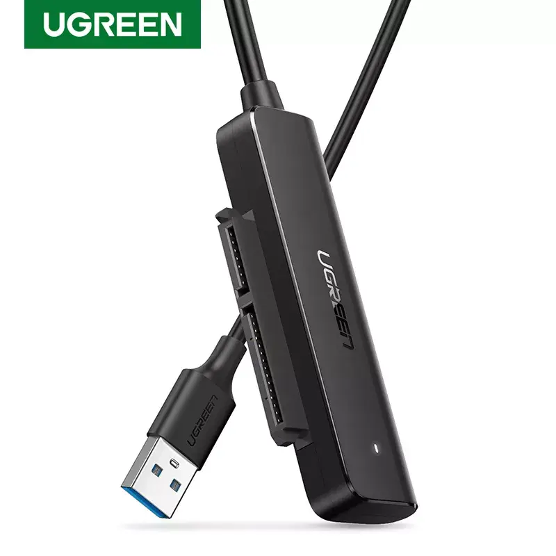 U-green – convertisseur USB 3.0 vers SATA, adaptateur pour disque dur externe HDD/SSD de 2.5 pouces, 5Gbps