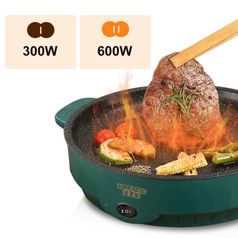 Electric Multicooker Non-stick Cooking Machine Frying Pan Barbecue Grilling Pan Omelette Maker Household Multi Rice Cookers