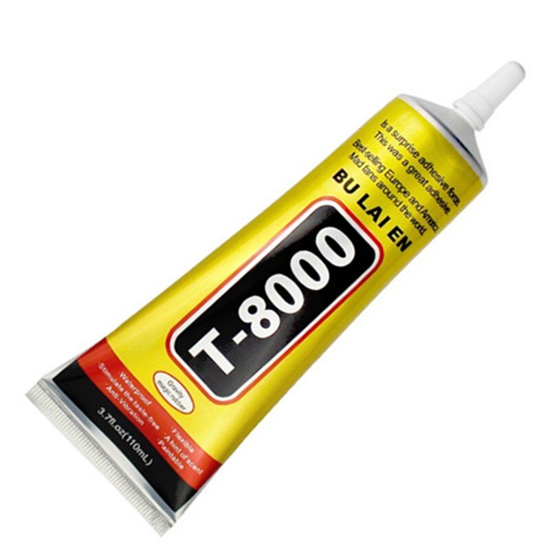 T8000 110Ml Đa Năng Dính Đá Trang Sức Tự Làm Màn Hình Điện Thoại Khung Nhựa Dính Kem Siêu Keo T-8000 Gel Móng Tay