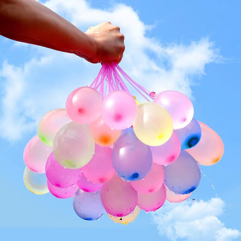 333-999 Buah Balon Pengisi Cepat Pesta Ulang Tahun Anak-anak Musim Panas Pesta Luar Ruangan Mainan Bola Bom Air Perlengkapan Permainan Menyenangkan Peperangan Air