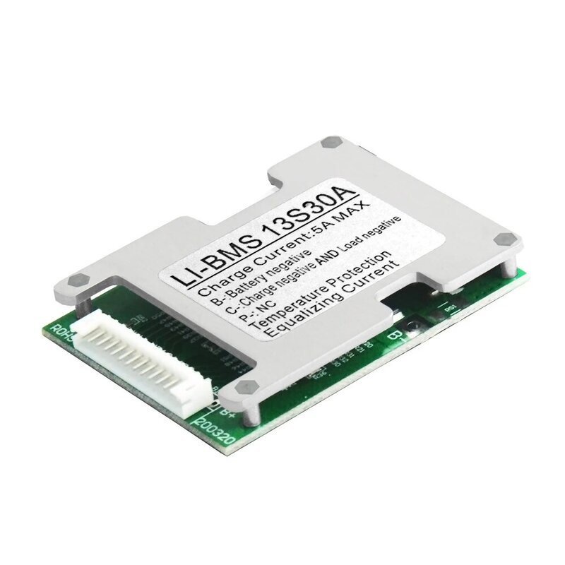 Литий-ионный аккумулятор LiitoKala 13S 48 в 30 А, блок BMS PCB, плата PCM, балансировочная интегральная схема для Arduino